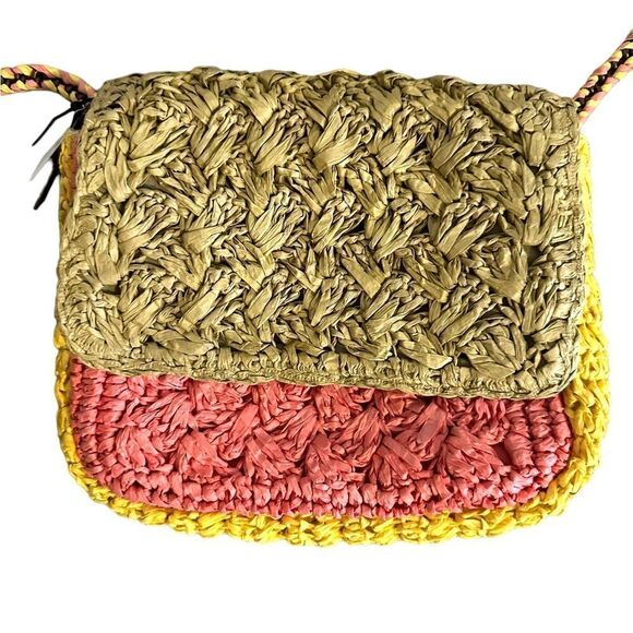 J Crew Pastel Woven Purse - Picture 5 of 8